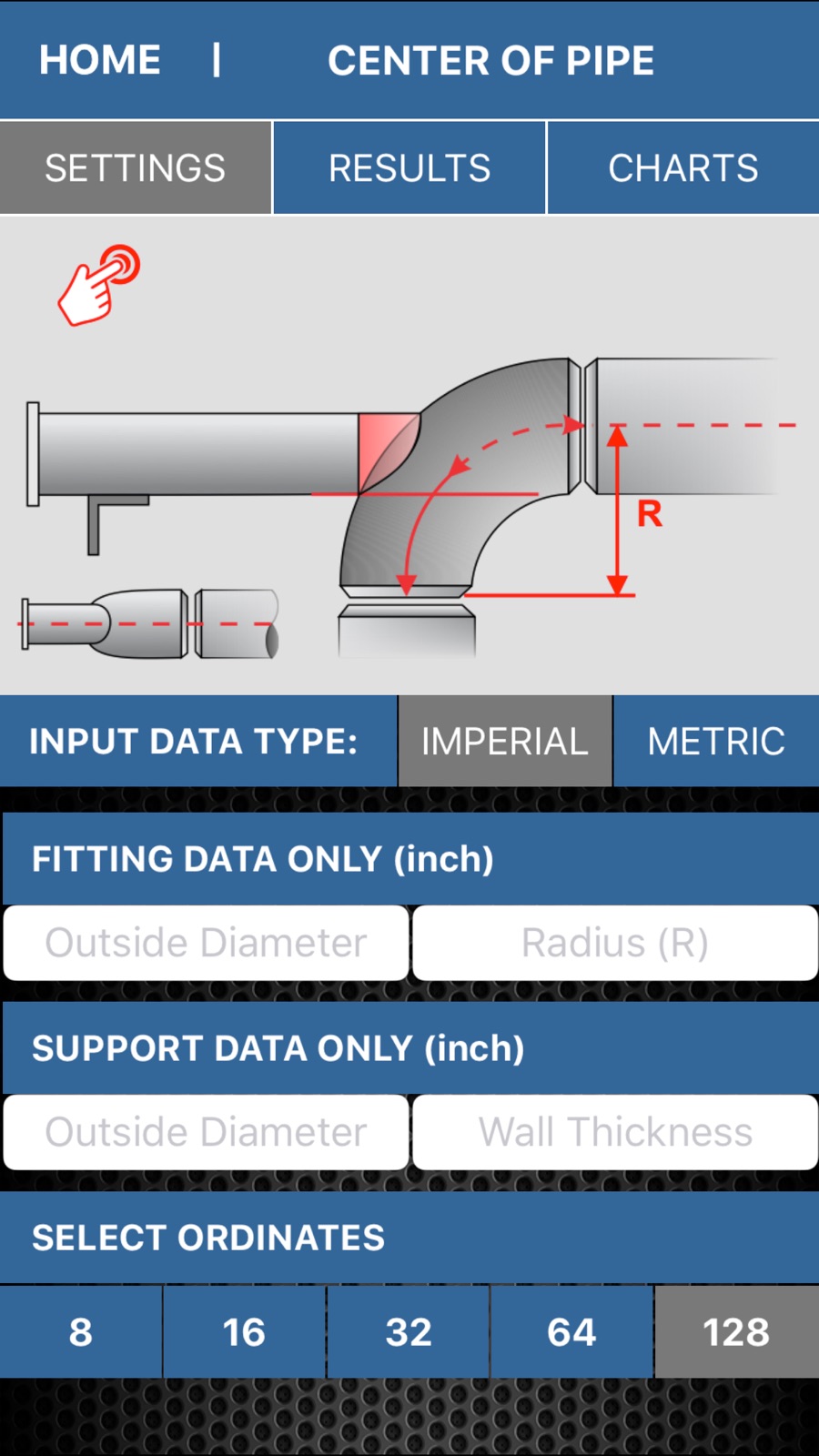 Pipe Support Calculator iphone screenshot 2