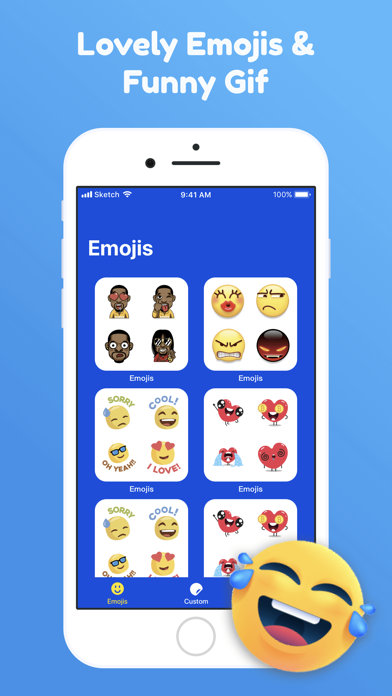 Funny emoji - custom my emojis Screenshot