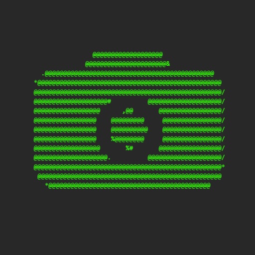 ASCII Camera Art filters