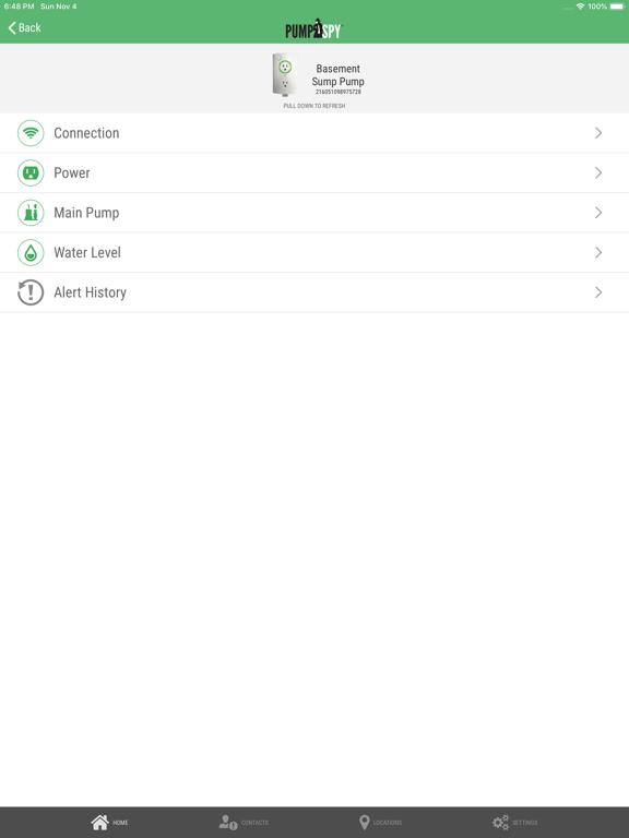 PumpSpy iPad screenshot 1 - Lifestyle app