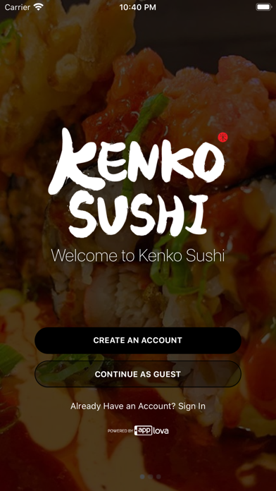 Screenshot #1 pour Kenko Sushi