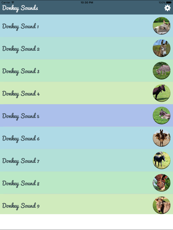 Screenshot #4 pour Donkey Sounds - Funny Sounds
