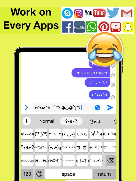 Screenshot #4 pour Font Keyboard - Fonts Chat