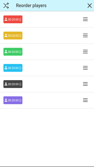 Screenshot #3 pour Multiplayer Game Timer