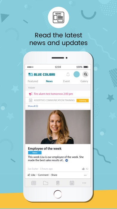 Blue Colibri Screenshot