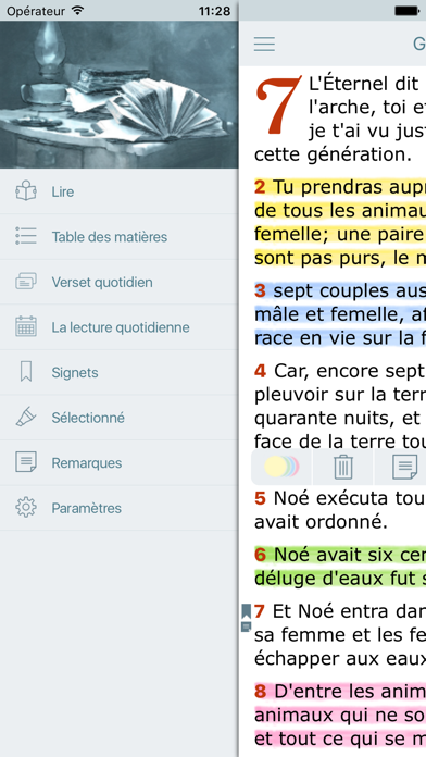 La Bible. Lecture Biblique du Jour. Louis Segond screenshot 3