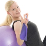 Training ball  exercise band