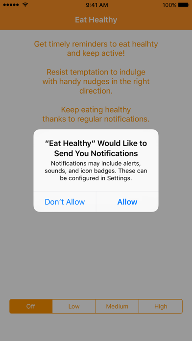 Screenshot #1 pour Eat Healthy