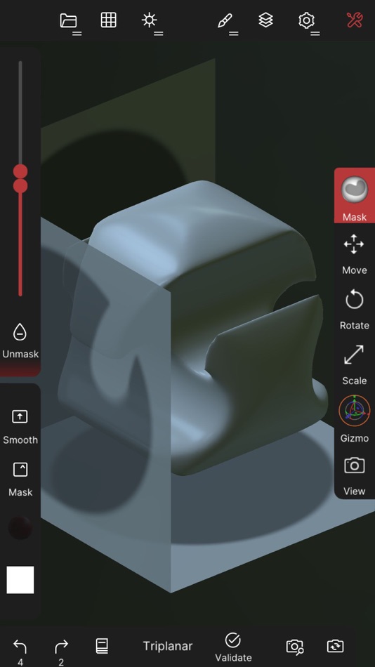 #9. Nomad Sculpt (iOS) 由: Hexanomad