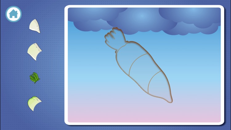 宝宝认食物蔬菜拼图游戏大巴士 screenshot-3