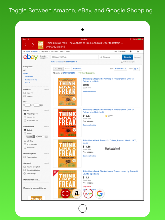 Screenshot #6 pour Wave N Save - Barcode Reader For Price Comparison
