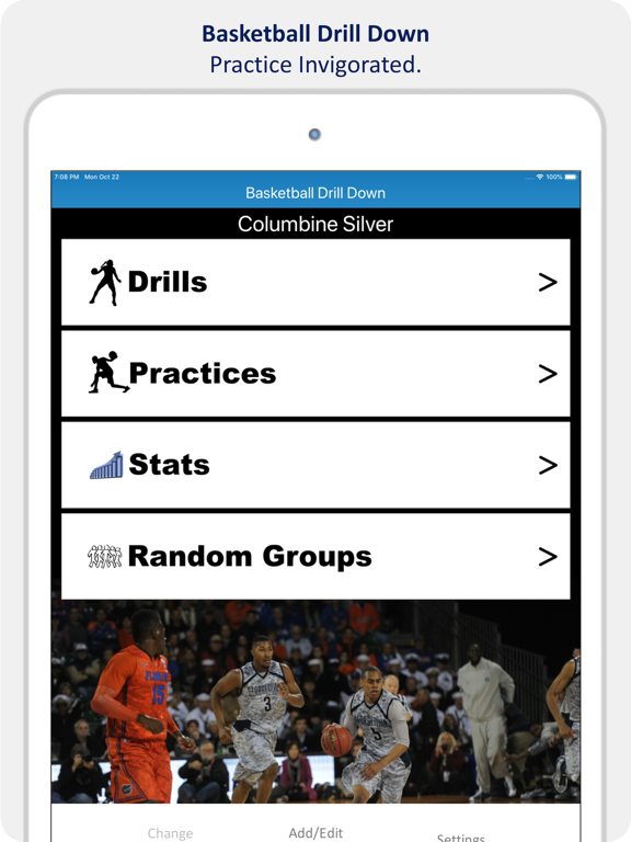 Screenshot #4 pour Basketball Drill Down