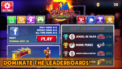 Screenshot #2 pour PBA Super 3pt Shootout