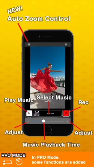 Capture d'écran de Musicam -music And Recording- sur iPhone 3