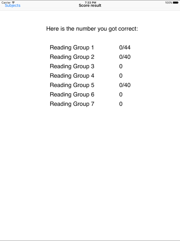 Screenshot #5 for Reading Comprehension Grades 2-3