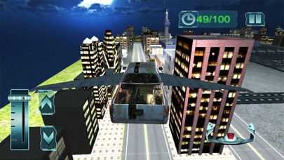 Screenshot #2 pour Futuristic Flying Jeep Conduite 2017