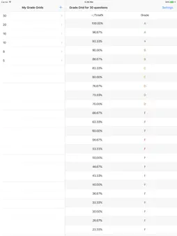 Grade Grid screenshot 5