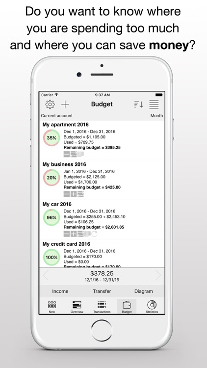 My Money 2017 by OneTwoApps screenshot-3