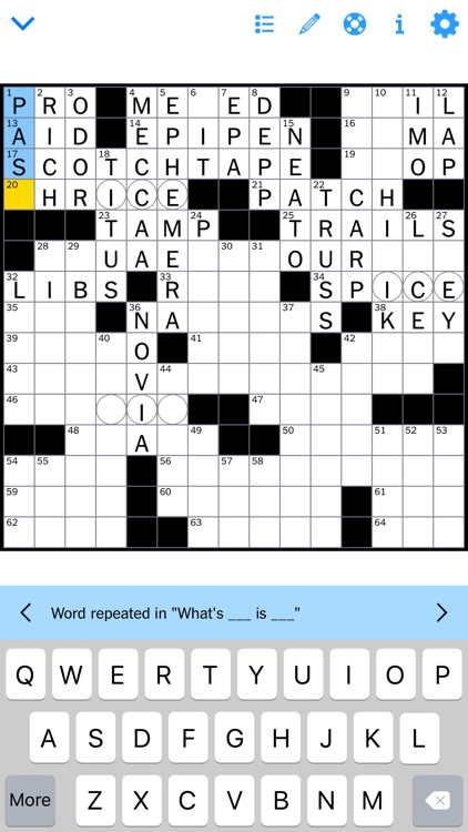 NYTimes Crossword - Daily Word Puzzle Game