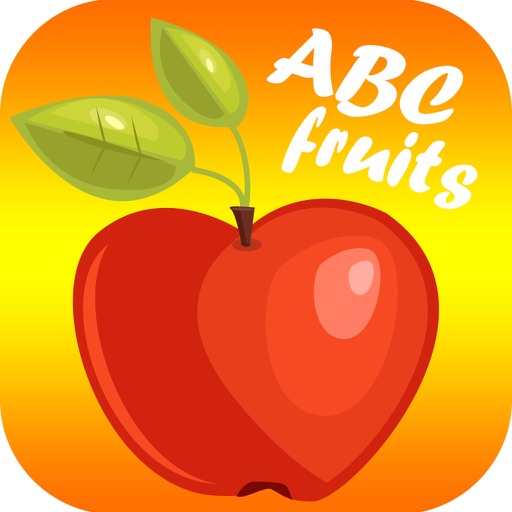 ABC Alphabet Learning Fruits Icon