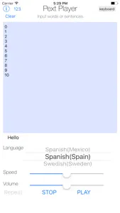 text player screenshot #4 for iPhone