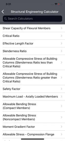 Game screenshot Civil Engineering Calculators apk