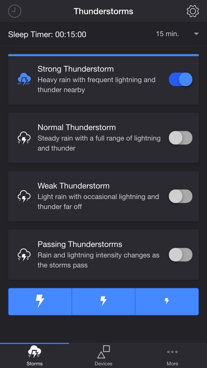 Thunderstorm for Nanoleaf