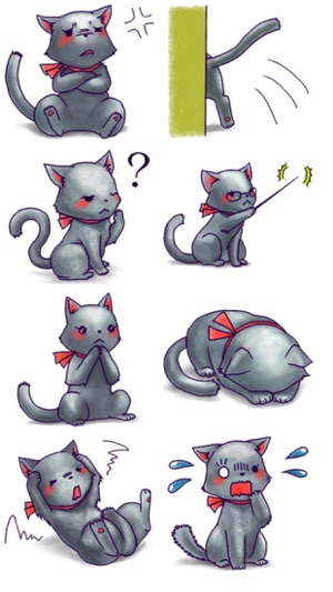 Lovely Cat Emoji(圖2)-速報App