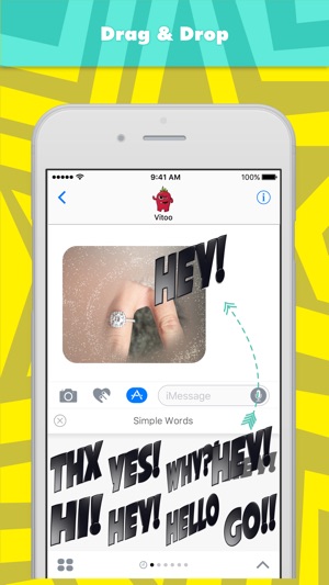 Simple Words stickers by Vito(圖3)-速報App