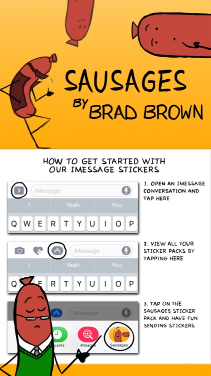 Sausages by Brad Brown