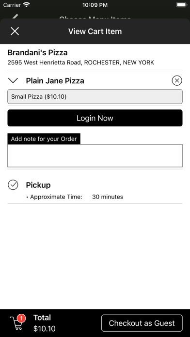 Brandani's Pizza Screenshot