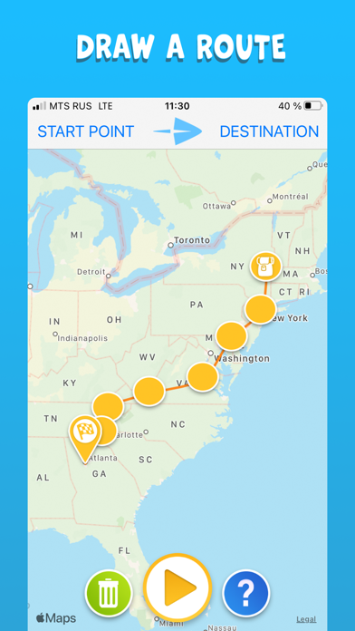 TravelBoast: My Journey Routes Screenshot