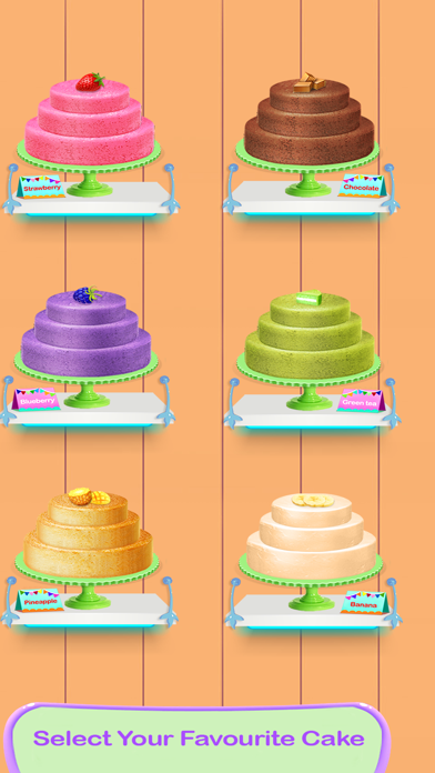 Girls Cake Maker Baking Games Screenshot
