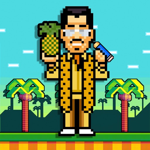 Flappy Pineapple Pen Pixel Man - Flying Challenge iOS App