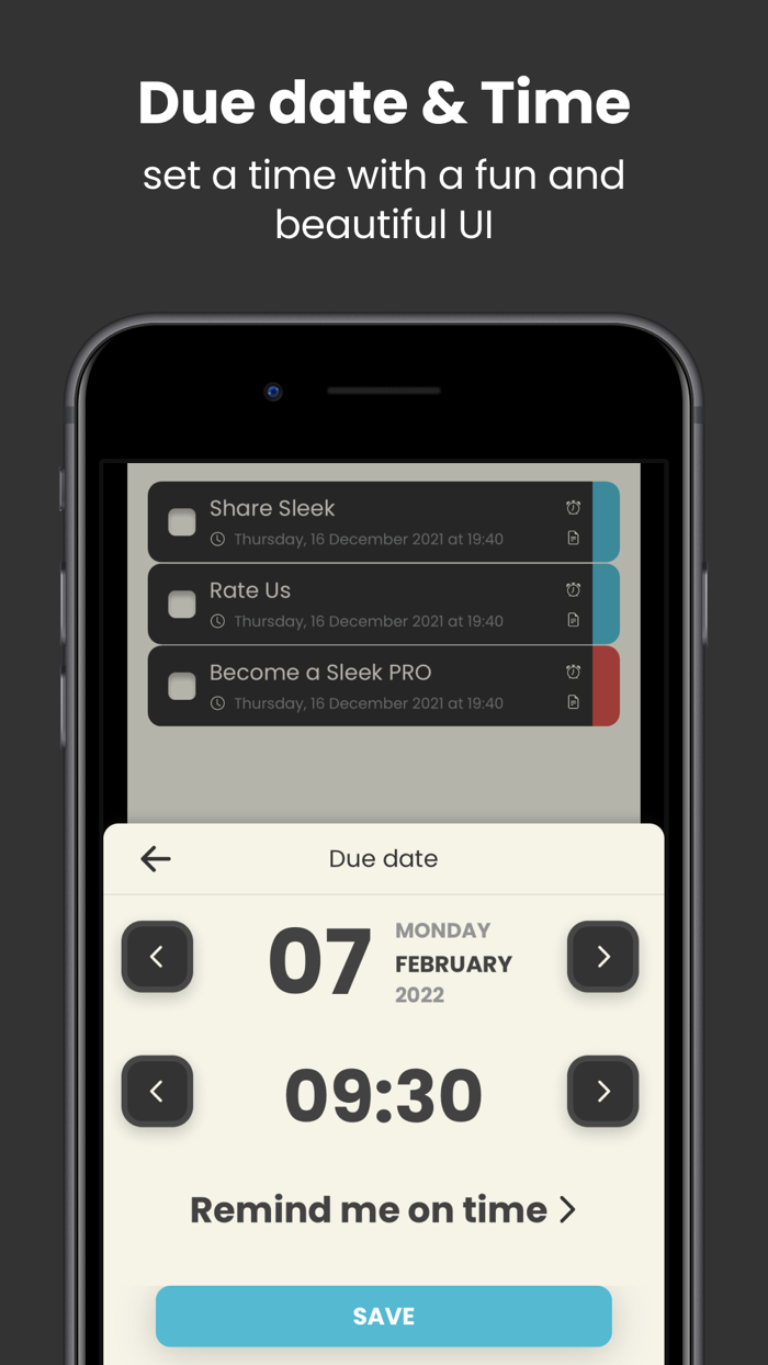 Sleek Tasks Delightfully Done