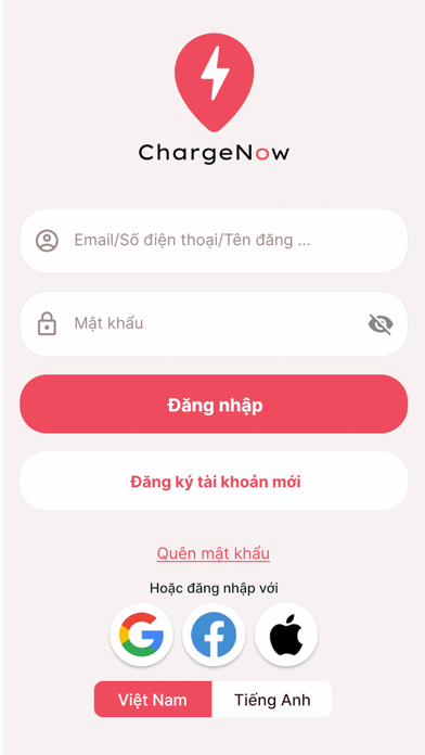ChargeNow Vietnam Screenshot