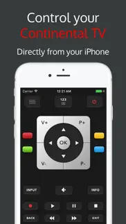 contimote: remote continental iphone screenshot 1
