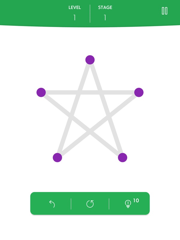 1LINE one-stroke puzzle game screenshot 7