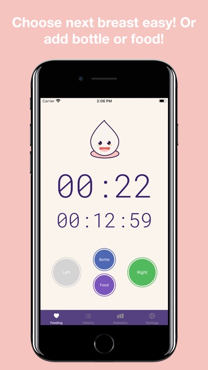 Plumpy - Baby feeding journal