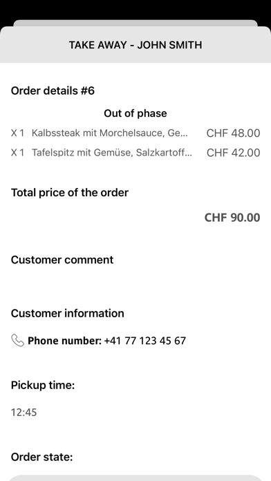 GG+ Order Screenshot