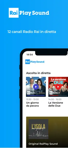 Game screenshot RaiPlay Sound: radio e podcast mod apk