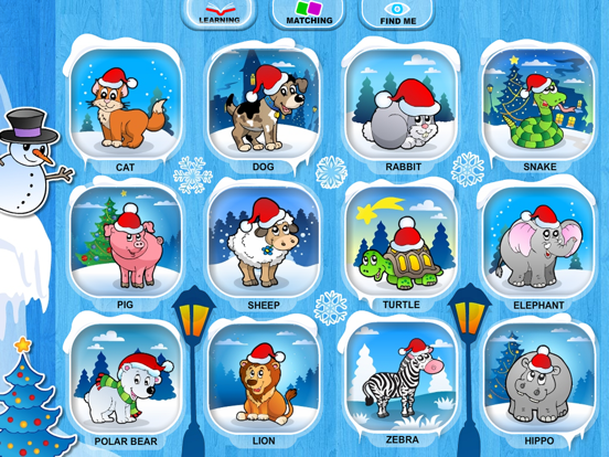 Abby – Amazing Farm and Zoo Winter Animals Games iPad app afbeelding 2