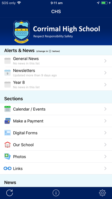 App screenshot