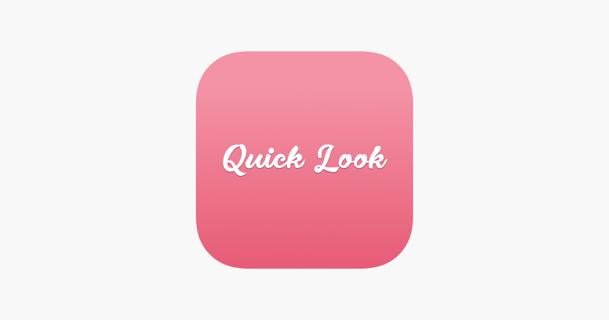 Quick Look App On The App Store quick-edit-blender-market