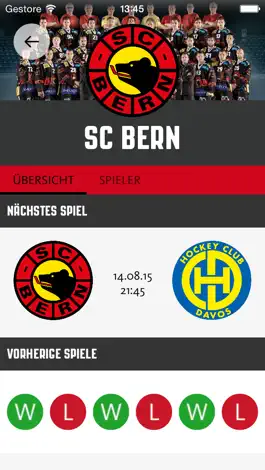 Game screenshot SC Bern hack