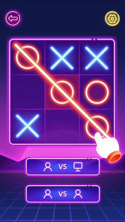 Tic Tac Toe - XO Glow for Android - Download