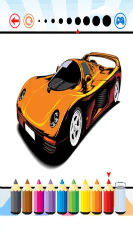 Game screenshot Race Cars Coloring Book - Activities for Kid mod apk