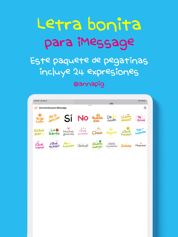 Screenshot #3 for letra bonita para iMessage