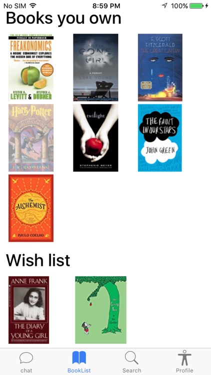 Bookmark - share books