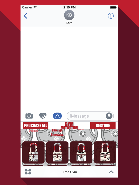 Screenshot #6 pour Free Gym Motivation (Animated Motivation)